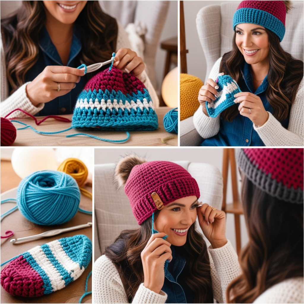 crochet beanie pattern