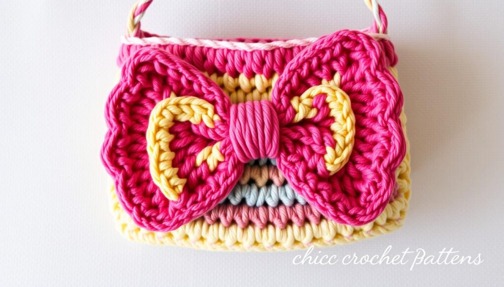 crochet bow bag pattern