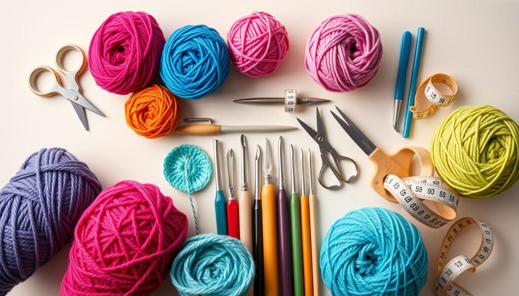 crochet supplies