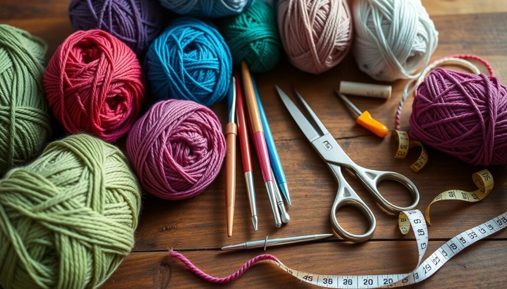 crochet supplies